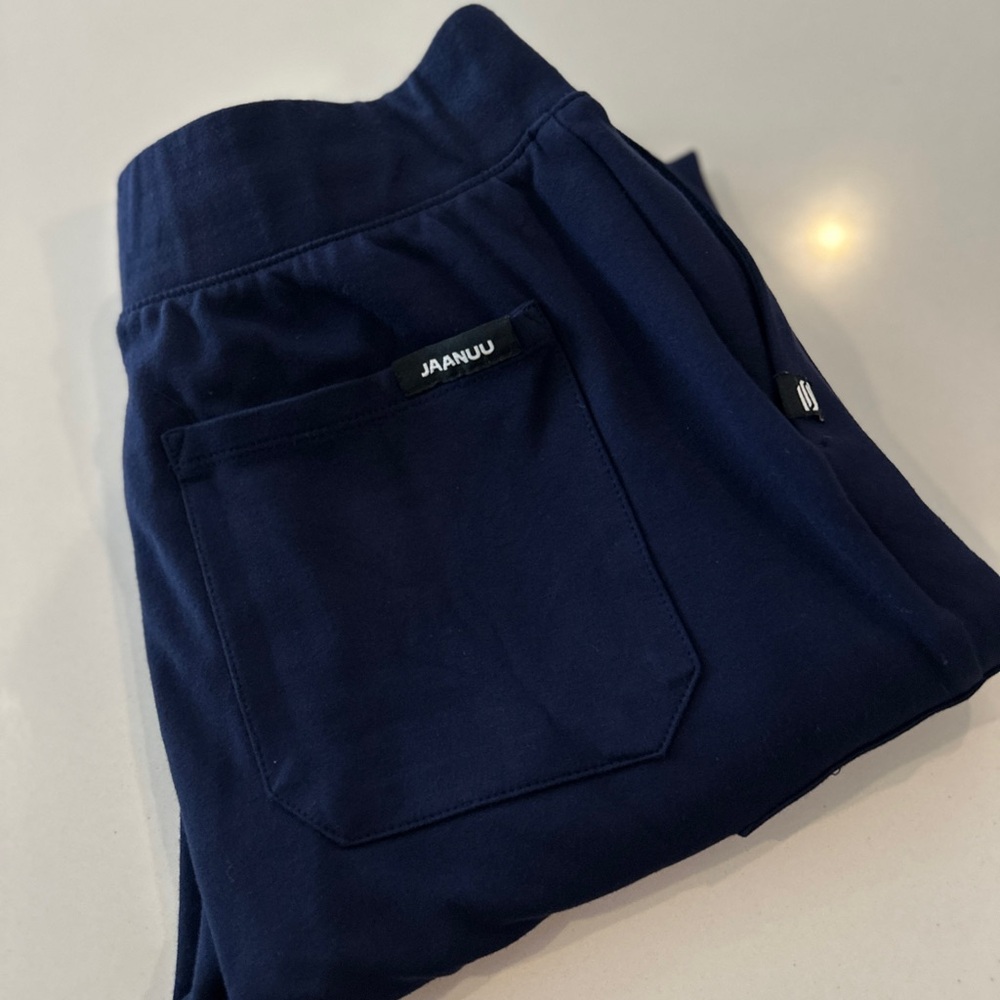 Jaanuu Dark Blue Scrub Pants women’s small